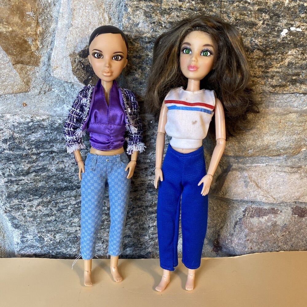 Lot of 2 LIV Dolls by Spin Master 12" Fashion Dolls with Outfits 2009
